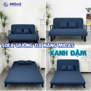 Sofa Bed - Màu xanh đậm